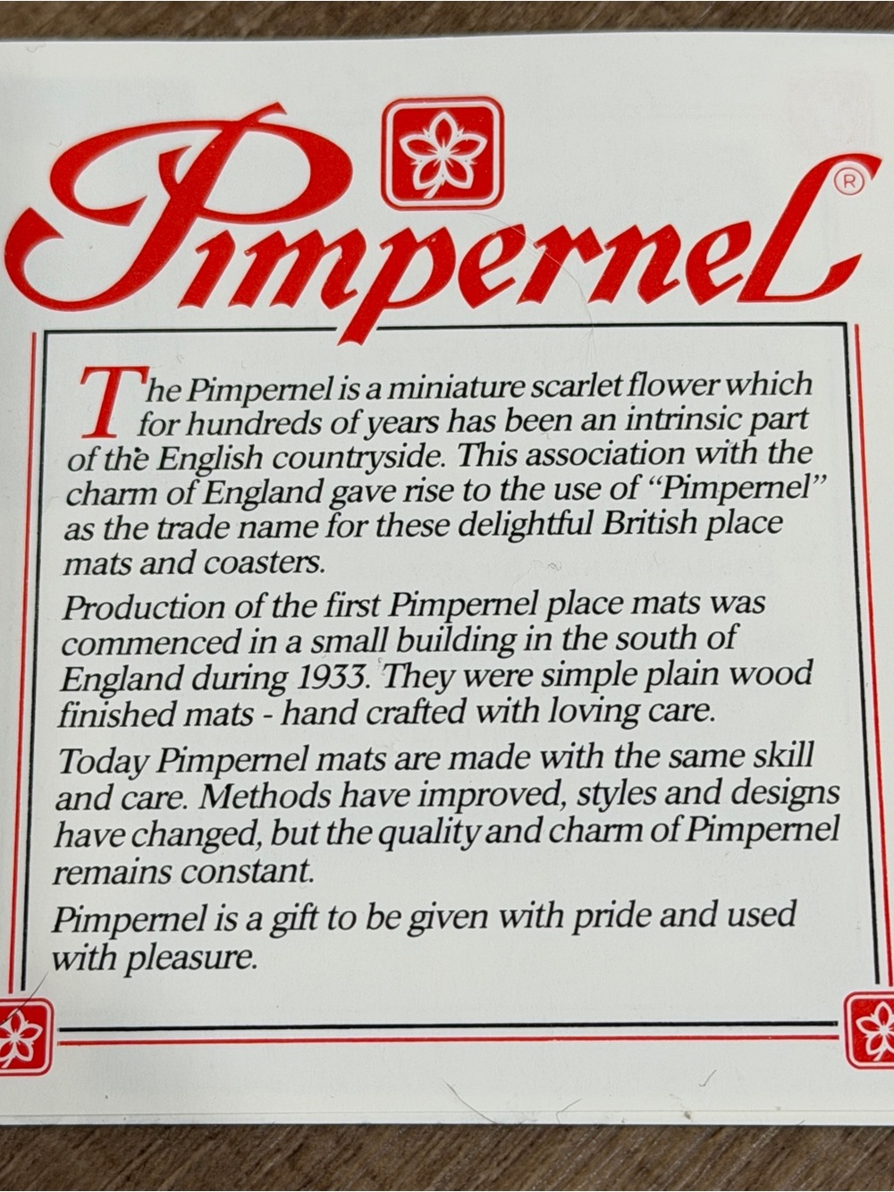 RARE PIMPERNEL TRADITION Set of 6 ENGLISH COTTAGES PLACE MATS 9X12”NEW In BOX UK - Picture 14 of 15